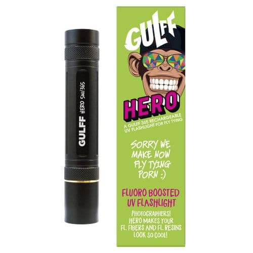 Gulff Hero UV Torch 365NM 5W Rechargeable