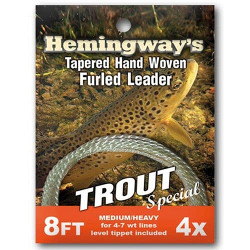 Hemingway's Tapered Hand Woven Furled Leader