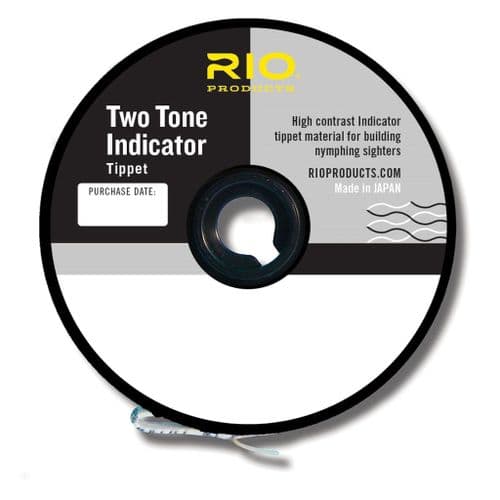Rio Two Tone Indicator Tippet Black/White