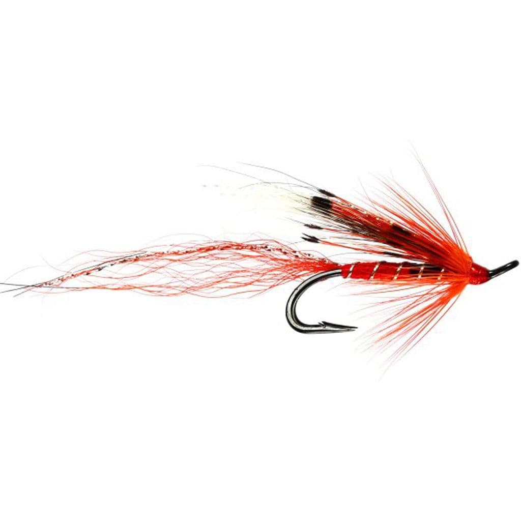 Fly Fishing Salmon Flies Curry's Red Shrimp Doubles sizes 6-10 Pack of 8 #189