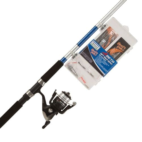 Shakespeare Catch More Fish Sea Spin Fishing Kit 9’