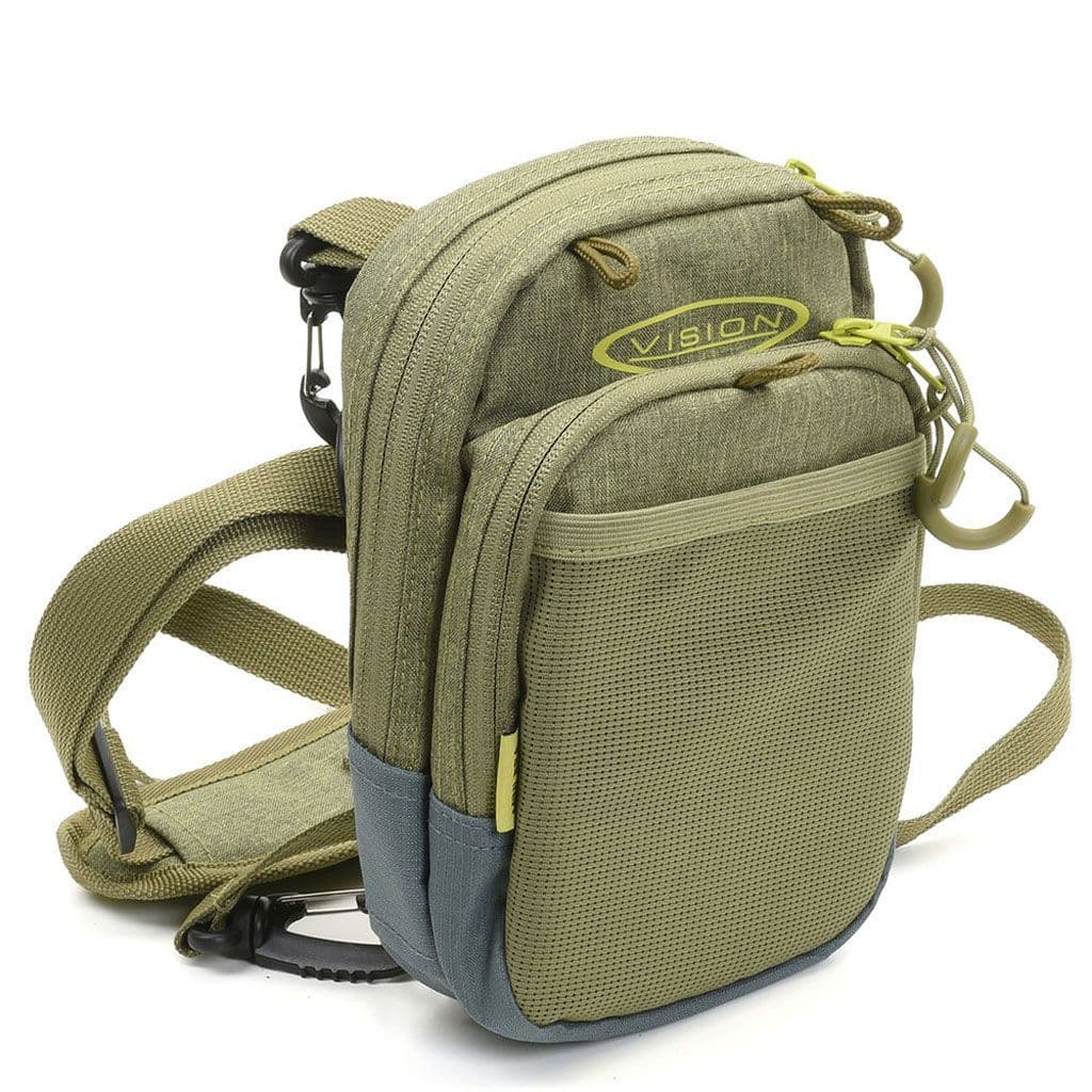 Vision Mycket Bra Chest Pack Adjustable Straps Fly Fishing
