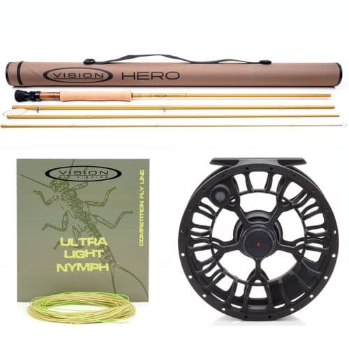 Vision Nymph Hero Combo Rod, Reel & Line
