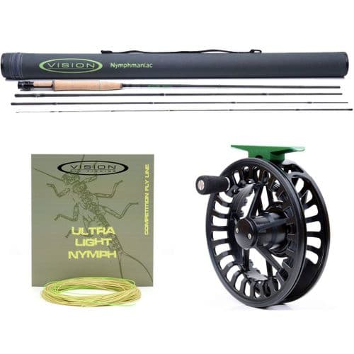 Vision Nymphmaniac Fly Rod, Reel & Line Combo