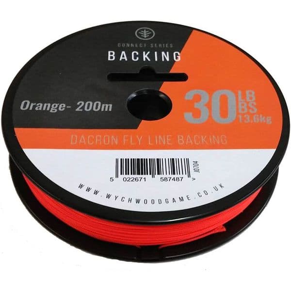Wychwood Dacron Fly Line Backing - 30lb 200m Orange