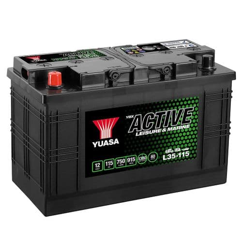 Yuasa YBX Active Leisure & Marine Battery