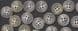 B4H-5132L24 15mm 4 Hole Light Grey Buttons (1000pcs)