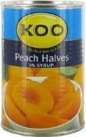 Koo Peach Halves - 410g