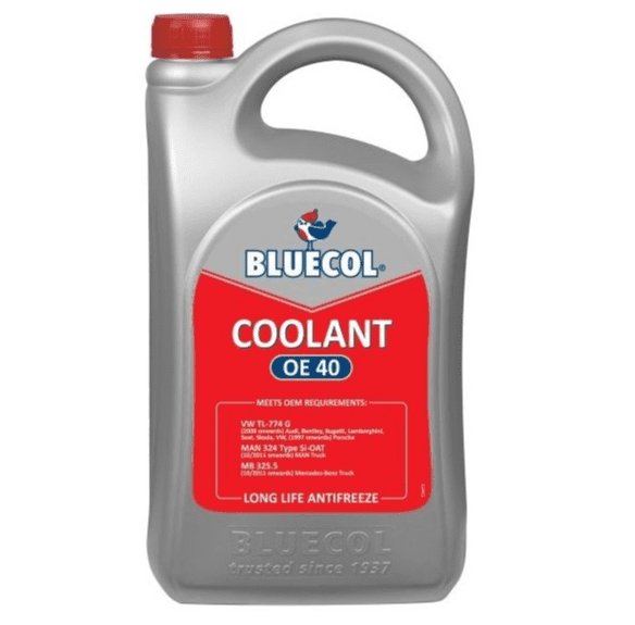 Blucol Red Antifreeze 5 litres OE40 | Ford Focus RS MK1
