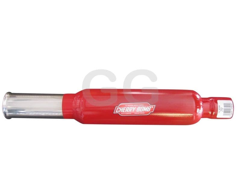 Cherry Bomb Universal Performance Exhaust  Back Box  Round Tail Pipe TB3.5STD 51-55mm