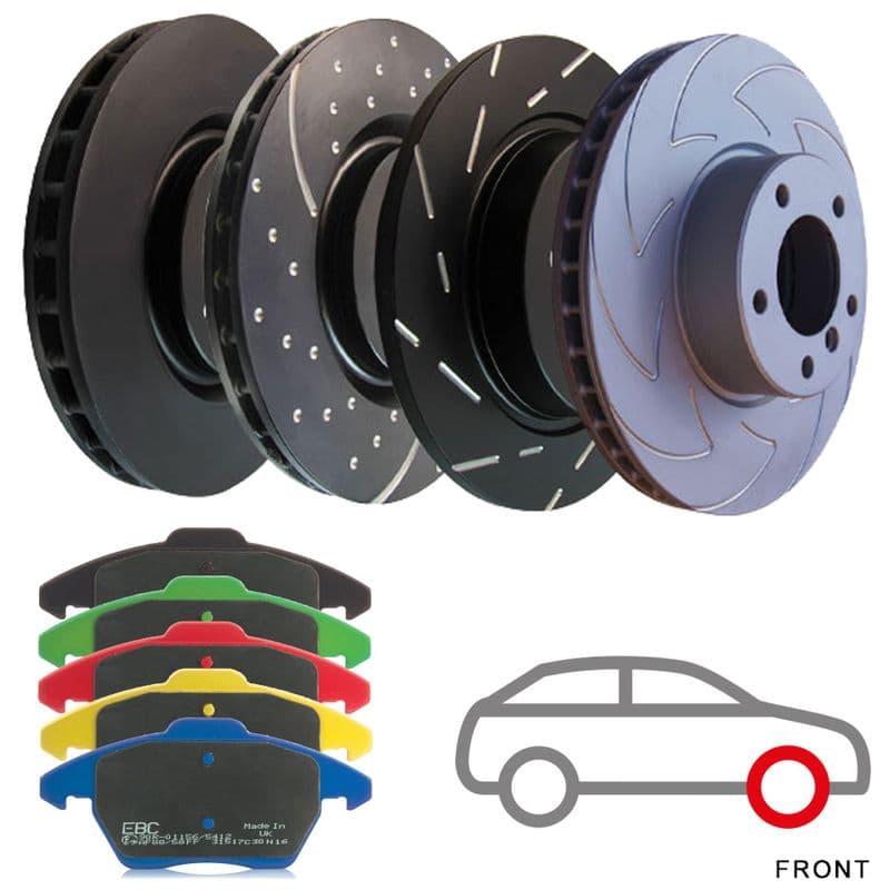 EBC Front Brake Pads & Discs | Fiesta ST 180 2012-2017