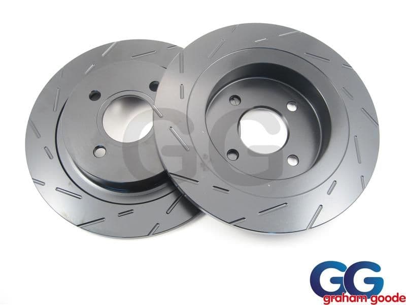 EBC Ultimax Grooved Rear Brake Discs X2 | Ford Focus RS MK1