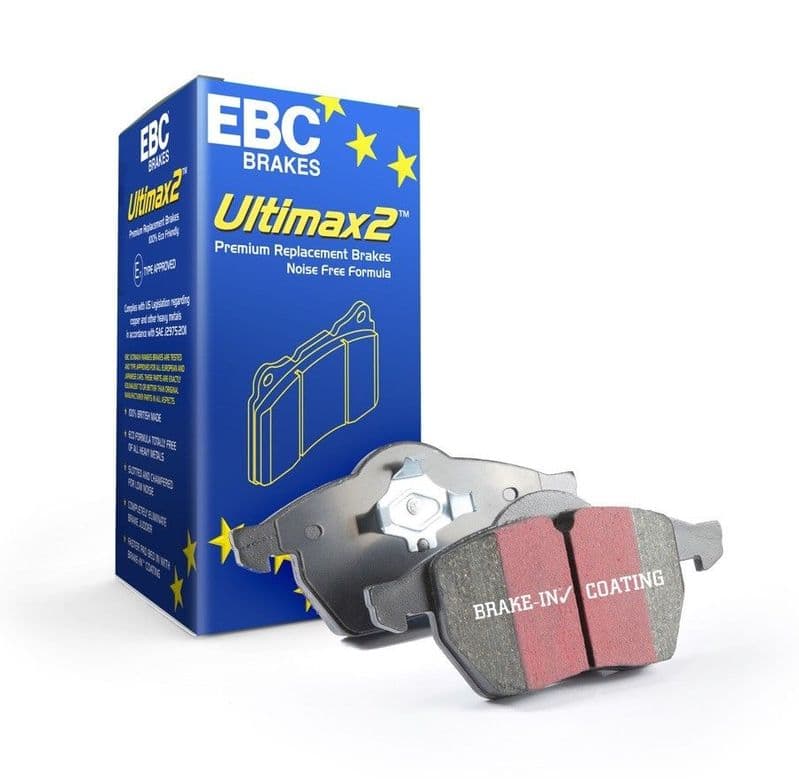 EBC Uprated Ultimax Front Brake Pads | Ford Ranger 2.2 TDCI T6 2011 - 2016