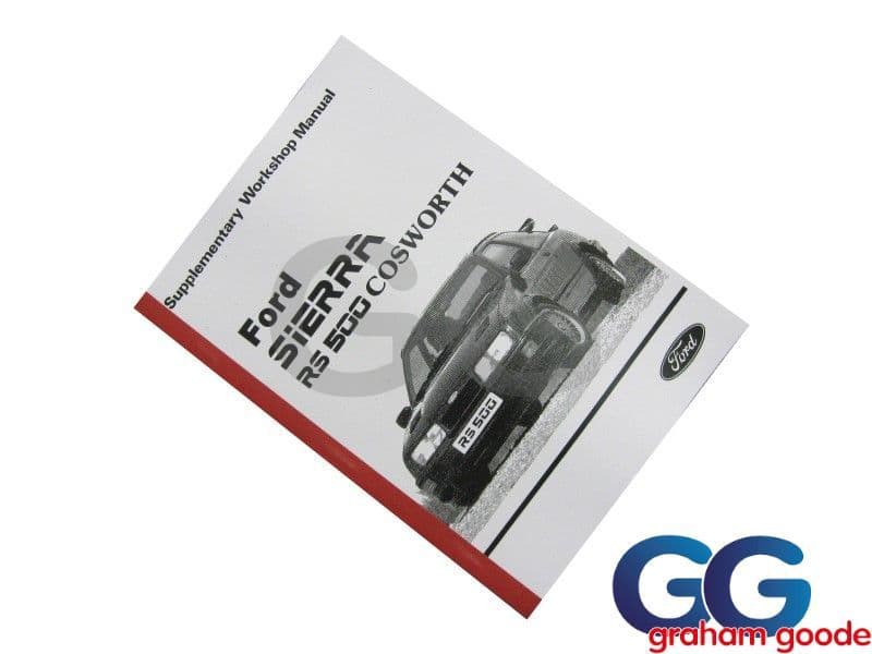 Ford Sierra RS500 Cosworth Supplementary Manual GGR1503