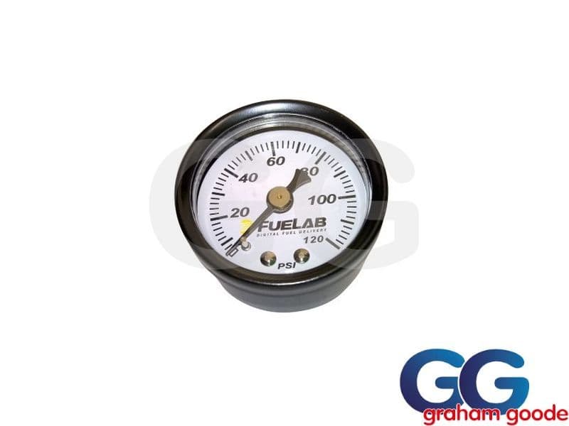 Fuelab EFI Fuel Pressure Gauge 0-120 PSI 1.5" 71501