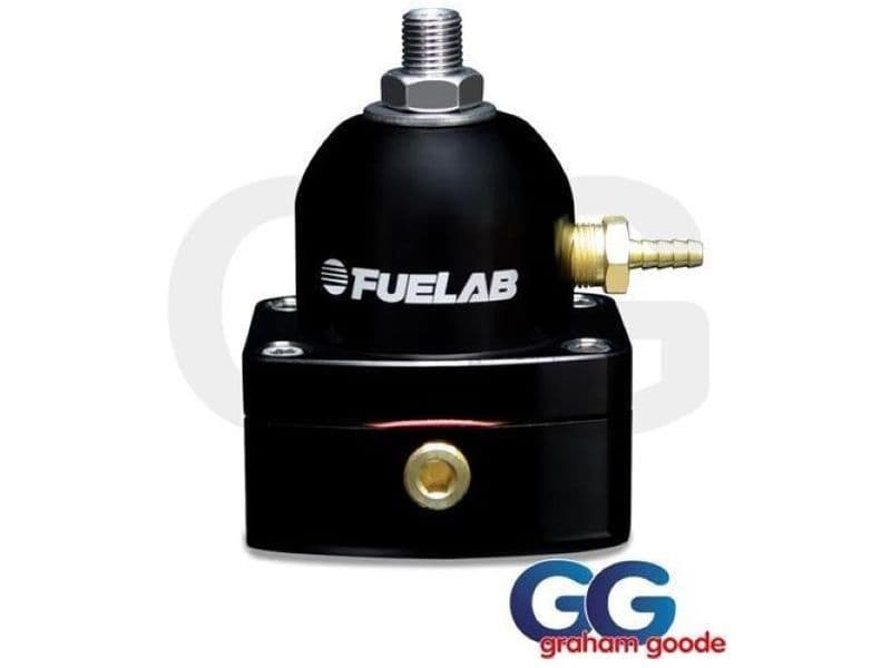 Fuelab Fuel Pressure Regulator Black 515 Twin -10AN Inlet EFI 51501-1