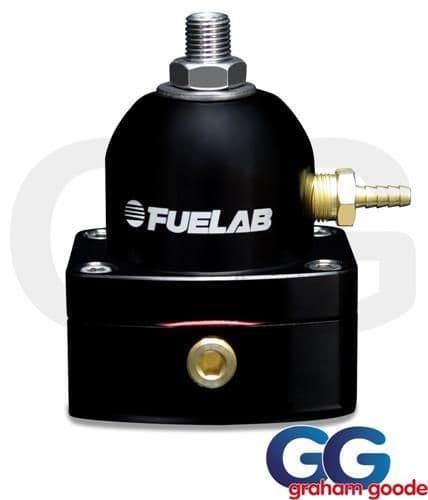 Fuelab Fuel Pressure Regulator Black 525 Single -6AN Inlet EFI 52501-1