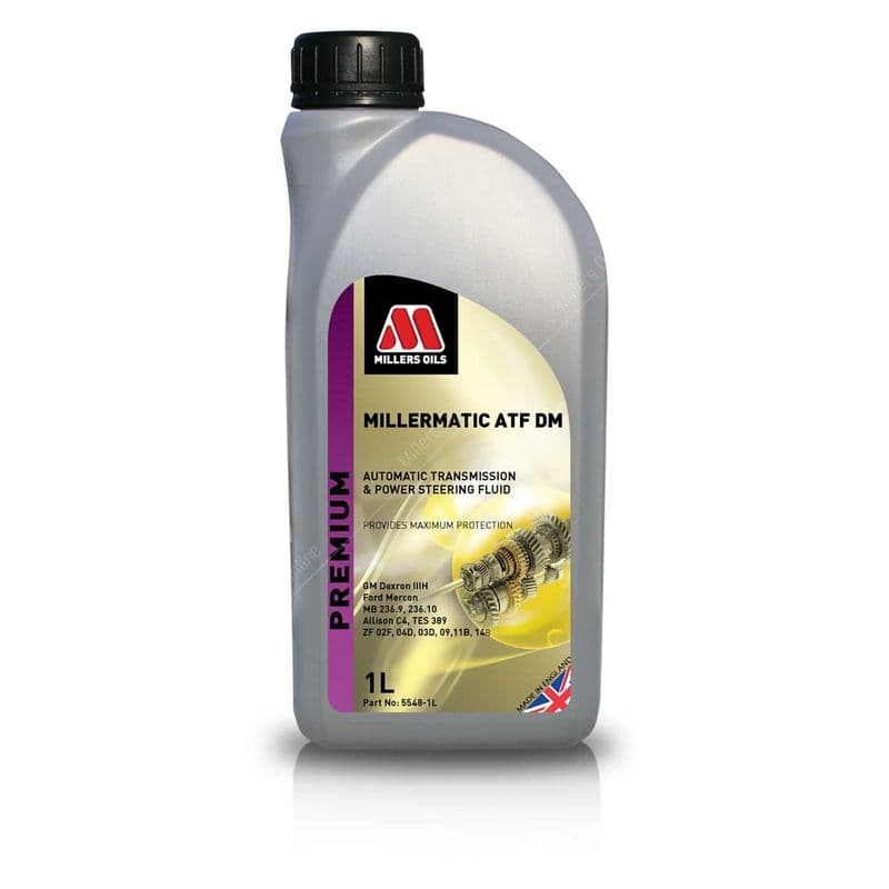 Gearbox Transmission Fluid Cosworth 2 & 4WD  1 Litre Millers ATF DM