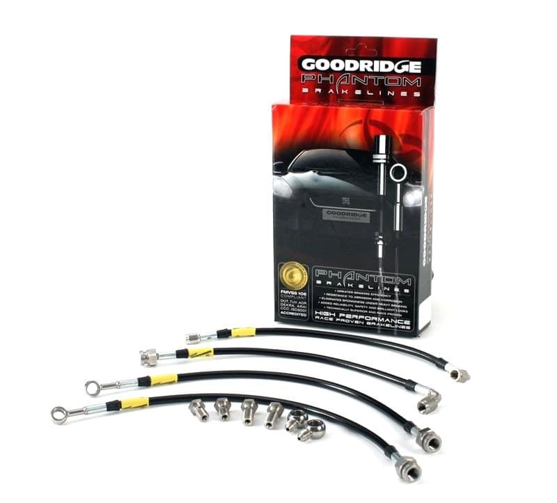 Goodridge Phantom 4 Line Brake Hose Kit | Fiesta ST180 2012-2017