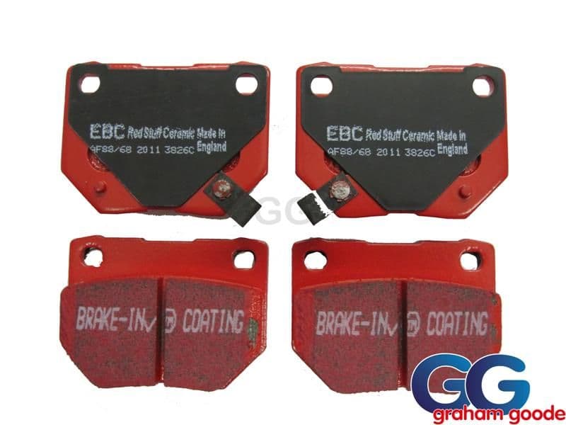 Impreza Rear Brake Pads Twin Pot EBC Redstuff Ceramic Uprate DP3826C
