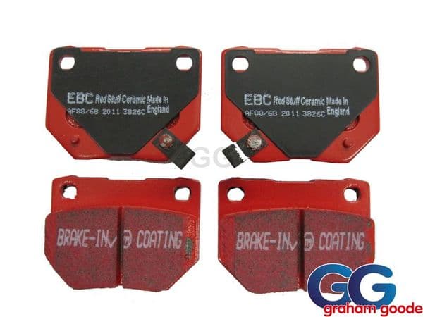 Impreza Rear Brake Pads Twin Pot EBC Redstuff Ceramic Uprate DP3826C