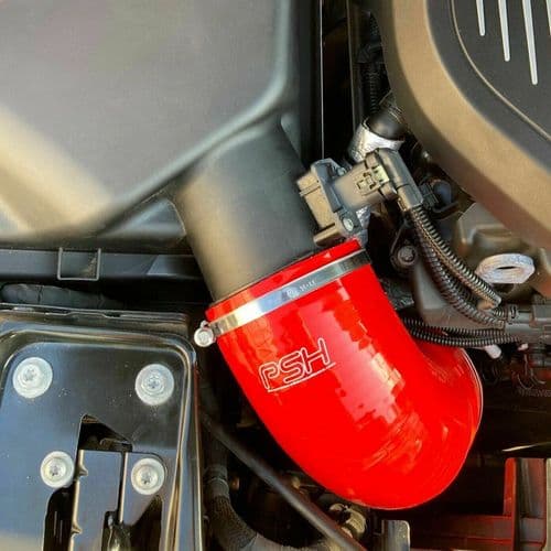 PSH Silicone Hose Air Box Induction Red | BMW M140i B58
