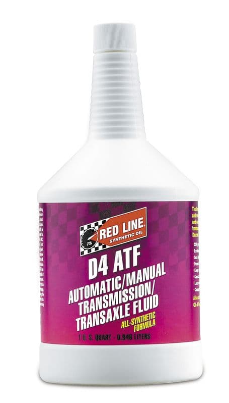 Redline Oil D4 ATF Dexron 4 Automatic Transmission Fliud Manual Transaxle Oil 1 Quart