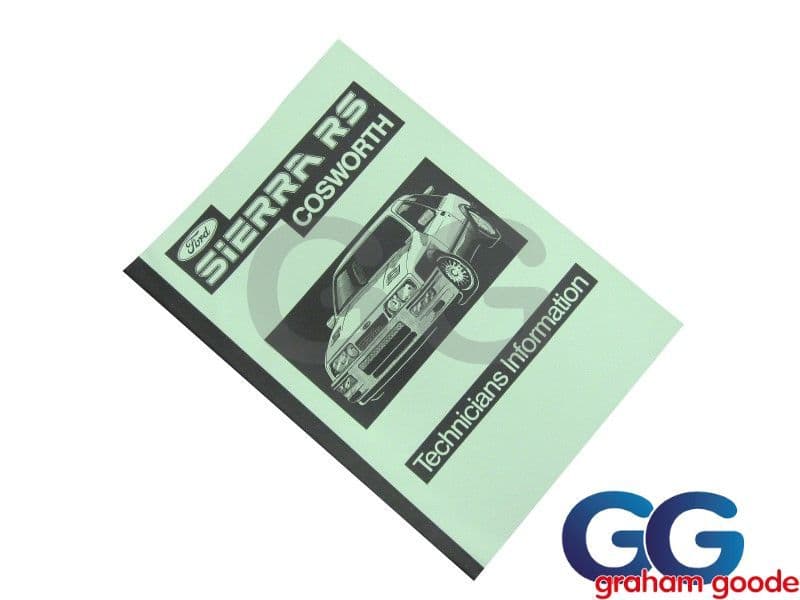 Sierra RS Cosworth Technicians Information Manual GGR1502