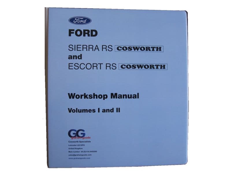 Workshop Manual Sierra Sapphire Escort Cosworth Volume 1 &2 Folder GGR1500