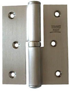 Mondeo Deluxe Hinges 100mm - Satin Silver Finish