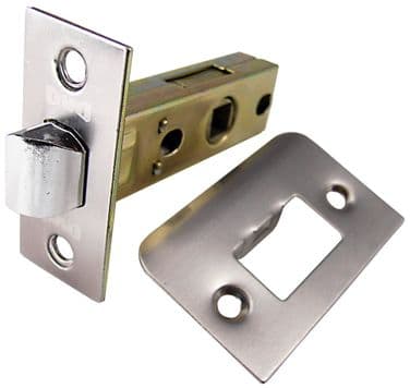 OVO® Mortice Latches 64mm & 87mm (45mm & 60mm backsets) - Stainless Steel Finish