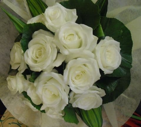 Ivory Rose Bride's Bouquet