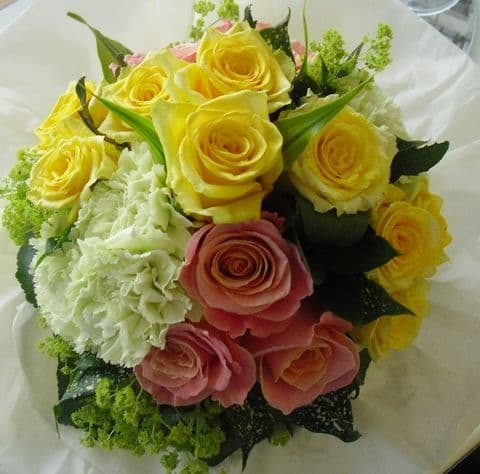 Olympic Style Handtied Bouquet