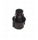 Black Threaded Cartridge Tip Cap TS6P-BLACK-1000