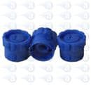 Blue Luer Lock Round Tip Cap 5401011