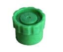 Green Luer Lock Round Tip Cap AD900-GNTC