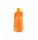Orange Luer Lock Tip Cap Seal AD900-ORTC