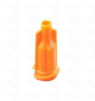 Orange Luer Lock Tip Cap Seal AD900-ORTC Adhesive Dispensing Ltd Techcon 7015LLPK