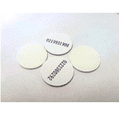 20mm PVC Sticker Disc (Mifare Ultralight EV1 / NFC)