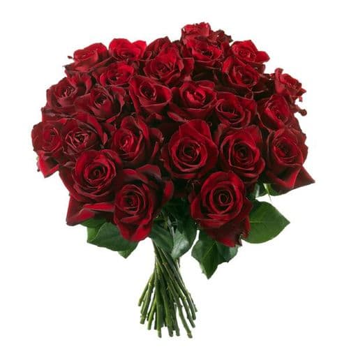 Bouquet of 10 big Red roses / Μπουκετο με 10 μεγαλα κοκκινα τριανταφυλλα