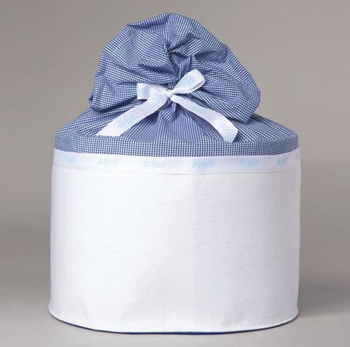 Christening box Felt and Cotton / Κουτί Βάπτισης απο τσόχα και βαμβεκερό ύφασμα