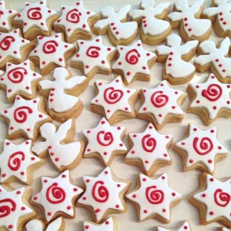 Home-made Christmas Cookies / Χειροποίητα Χριστουγεννιάτικα μπισκότα