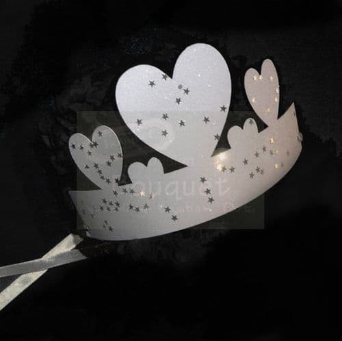 Paper crown with stars for kids (set of 12) / Κορώνα χάρτινη με αστεράκια για παιδιά (σετ των 12)