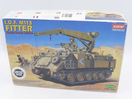 Academy TA984 Kit #1388 I.D.F M113 Fitter Combat Repair Vehicle 1/35 LIMITED EDITION KIT