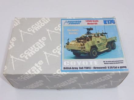 Accurate Armour Resin Kit K178 - British Coyote Armoured 6x6 TSV(L)