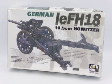 AFV Club Kit 35050 - German LeFH18 10.5cm Howitzer 1:35 Plastic Kit