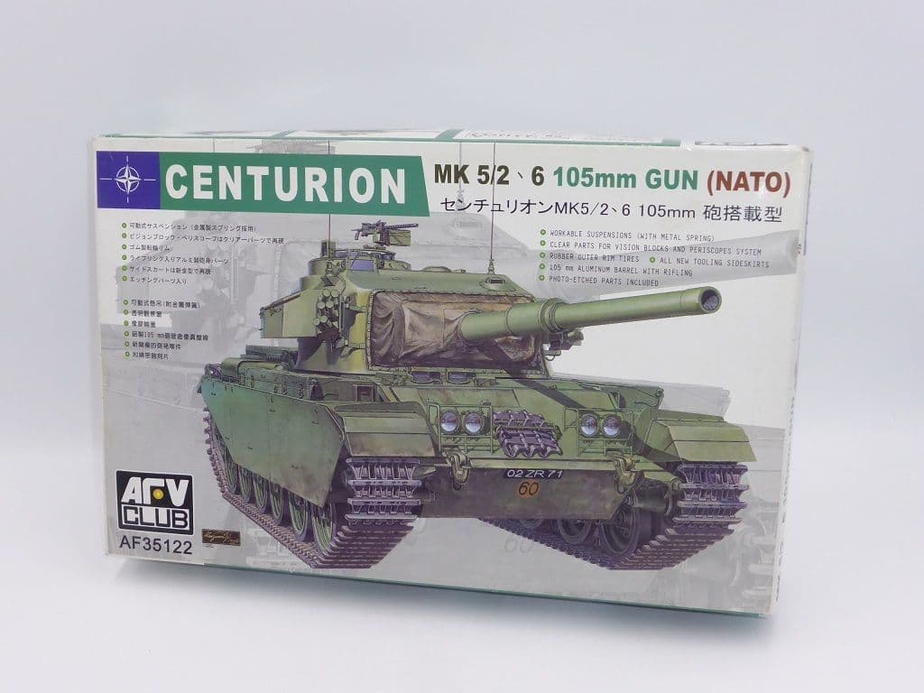 AFV Club 1/35th Scale NATO Centurion 105mm PE Parts from Kit No AF35122 