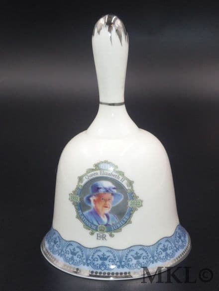 Commemorative Ceramic Bell - HM The Queen's Platinum Jubilee
