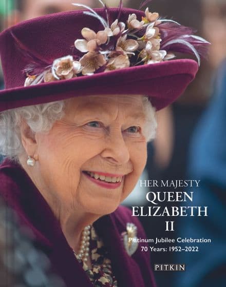 Commemorative Hardback Book - Her Majesty Queen Elizabeth II Platinum Jubilee Celebration (Pitkin)