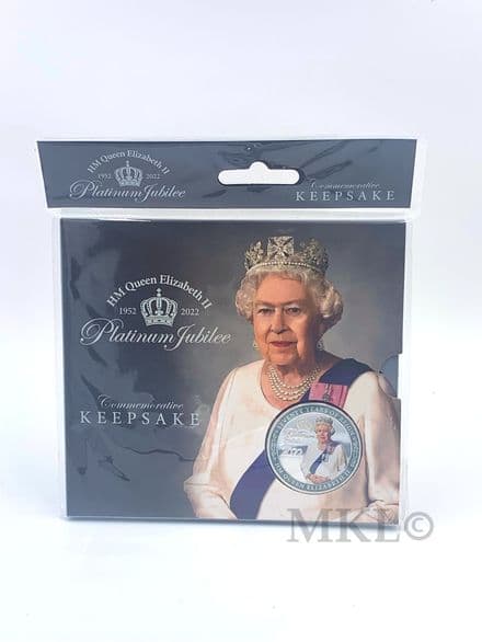 Commemorative Keepsake Coin - HM The Queen's Platinum Jubilee (In Presentation Booklet)